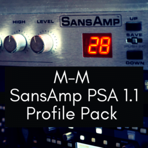 SansAmp PSA 1.1 Profile Pack